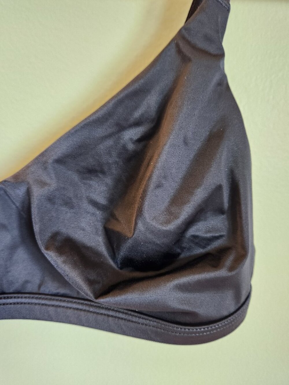 Negative Bra 1 Dark Blue Women's Non Wire Wireless Fits 30D 32C 34A 34B 36A - Picture 2 of 8